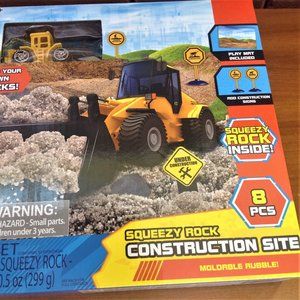Squeezy Rock Construction Site Activity Set